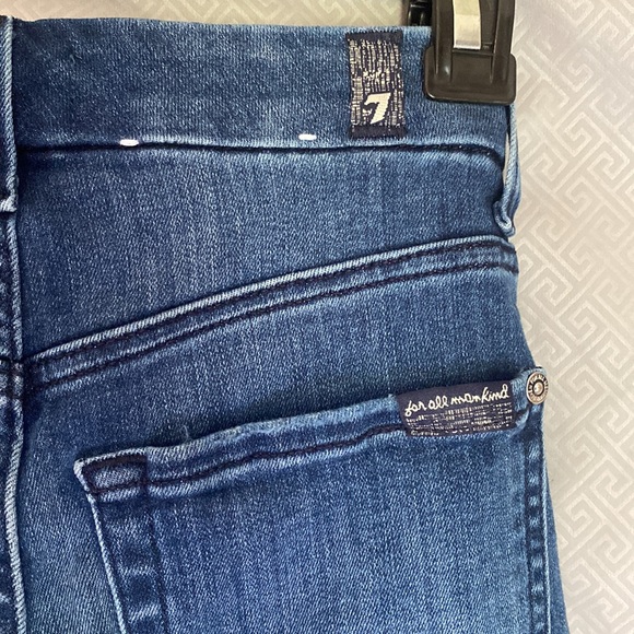 7 For All Mankind Aubrey Skinny Jeans Size 24 - Picture 8 of 16